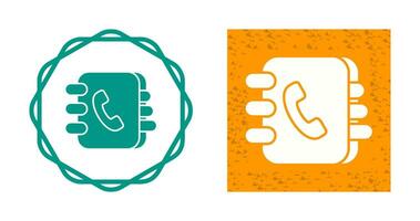 Contact Book Vector Icon