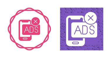 AD Block Vector Icon