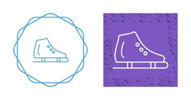 Ice Skating Shoe Vector Icon