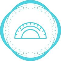 Protractor Vector Icon