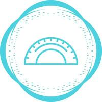 Protractor Vector Icon