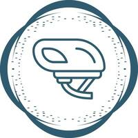 Smart Bike Helmet Vector Icon