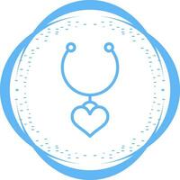 Heart Shaped Locket Vector Icon