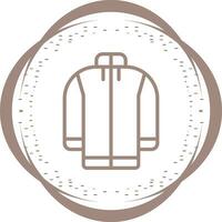 Fleece jacket Vector Icon