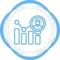 Customer Analytics Vector Icon