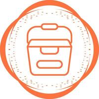 Portable water container Vector Icon