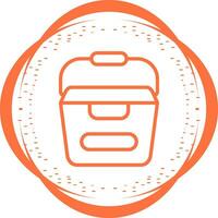 Portable water container Vector Icon