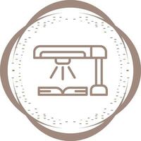 Book Scanner Vector Icon