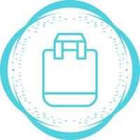 Reusable shopping bag Vector Icon