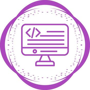 icono de vector de lenguaje de programación