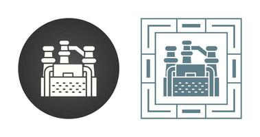 Geothermal Energy Vector Icon