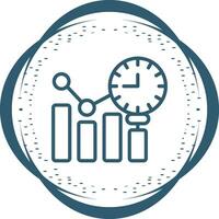 Sales Forecasting Vector Icon