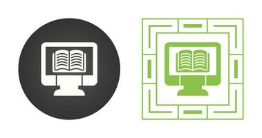 Online Learning Vector Icon