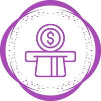 Automated Teller Machine Vector Icon