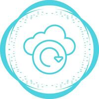 Cloud Backup Vector Icon