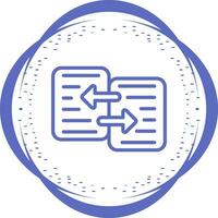 Data Transfer Vector Icon