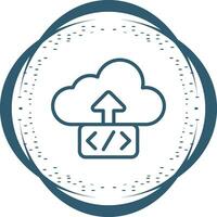 Cloud Deployment Vector Icon