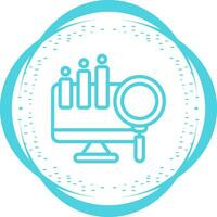 Big Data Analytics Vector Icon