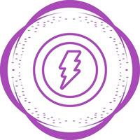 Lightning bolt Vector Icon