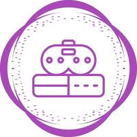 Gaming Console Controller Vector Icon