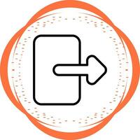 Exit Vector Icon
