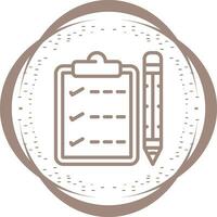 Writing pad Vector Icon