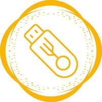 USB Flash Drive Vector Icon