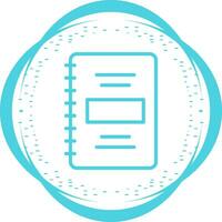 Notebook Vector Icon