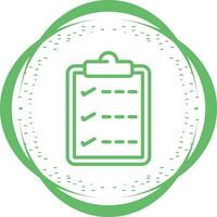 Task list with checkmarks Vector Icon