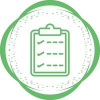 Task list with checkmarks Vector Icon