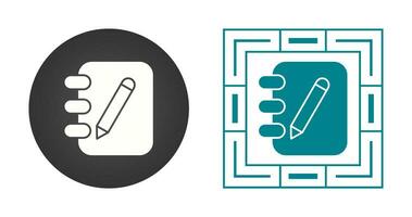Notebook Vector Icon