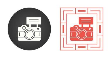 Camera Flash Vector Icon