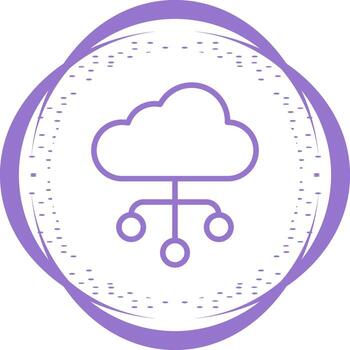 Cloud Computing Vector Icon