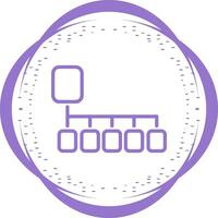 Card Sorting Vector Icon