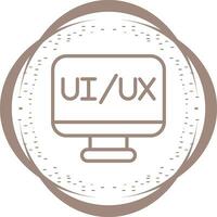 ux ui vector icono