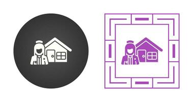 Nursing Home Vector Icon