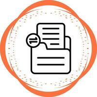 Document Share Vector Icon