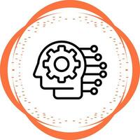 Machine Learning Vector Icon