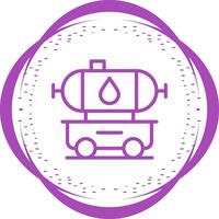 Tanker Truck Vector Icon