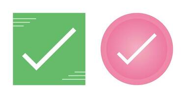 Tick Vector Icon