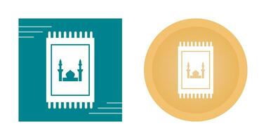 Prayer Rug Vector Icon