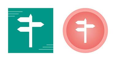 Street Sign Vector Icon