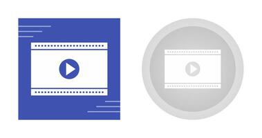 Video player Vector Icon