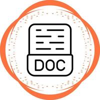 icono de vector de documento