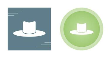 icono de vector de sombrero