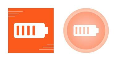 Full Battery Vector Icon