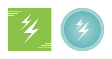 Lightning Vector Icon