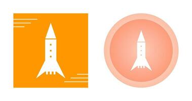 Space Rocket Vector Icon