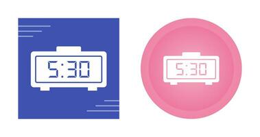 Digital Clock Vector Icon