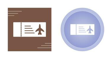 Plane Tickets Vector Icon